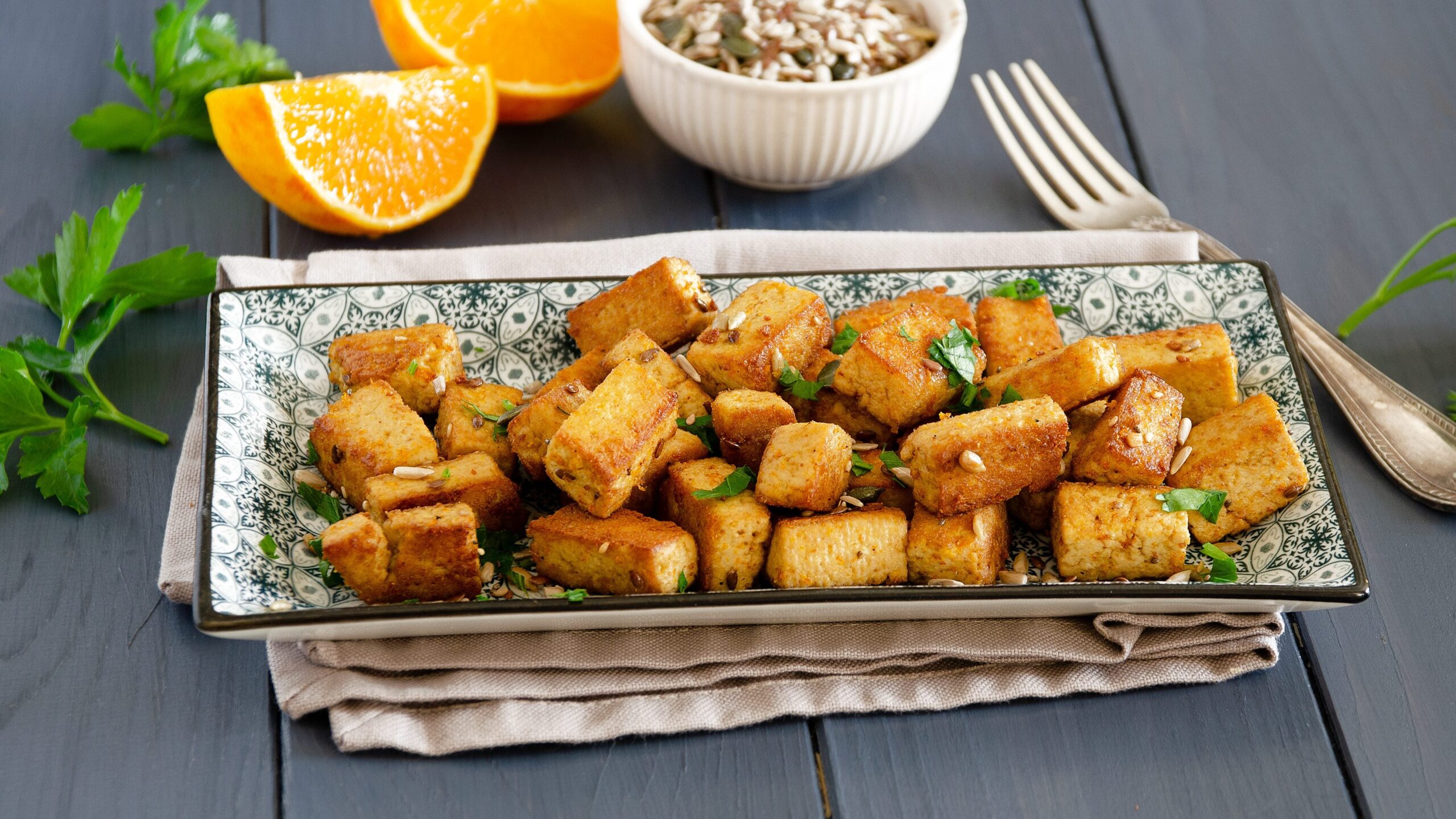 Tofu marinado: a receita