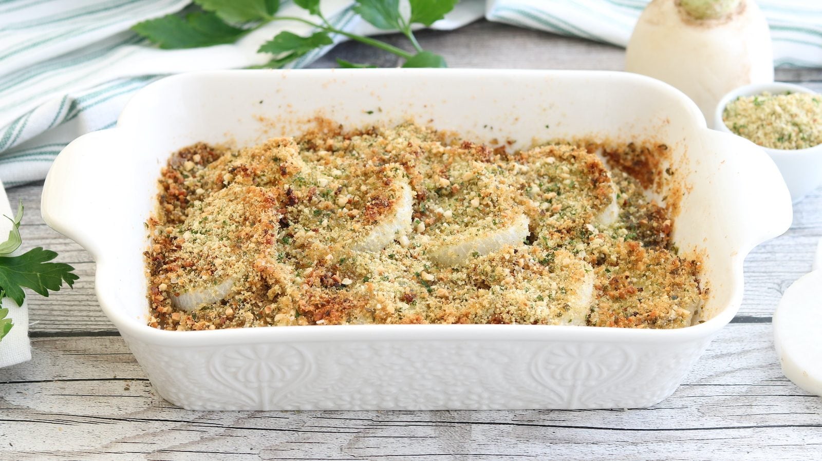 Couve-rábano assada: a receita