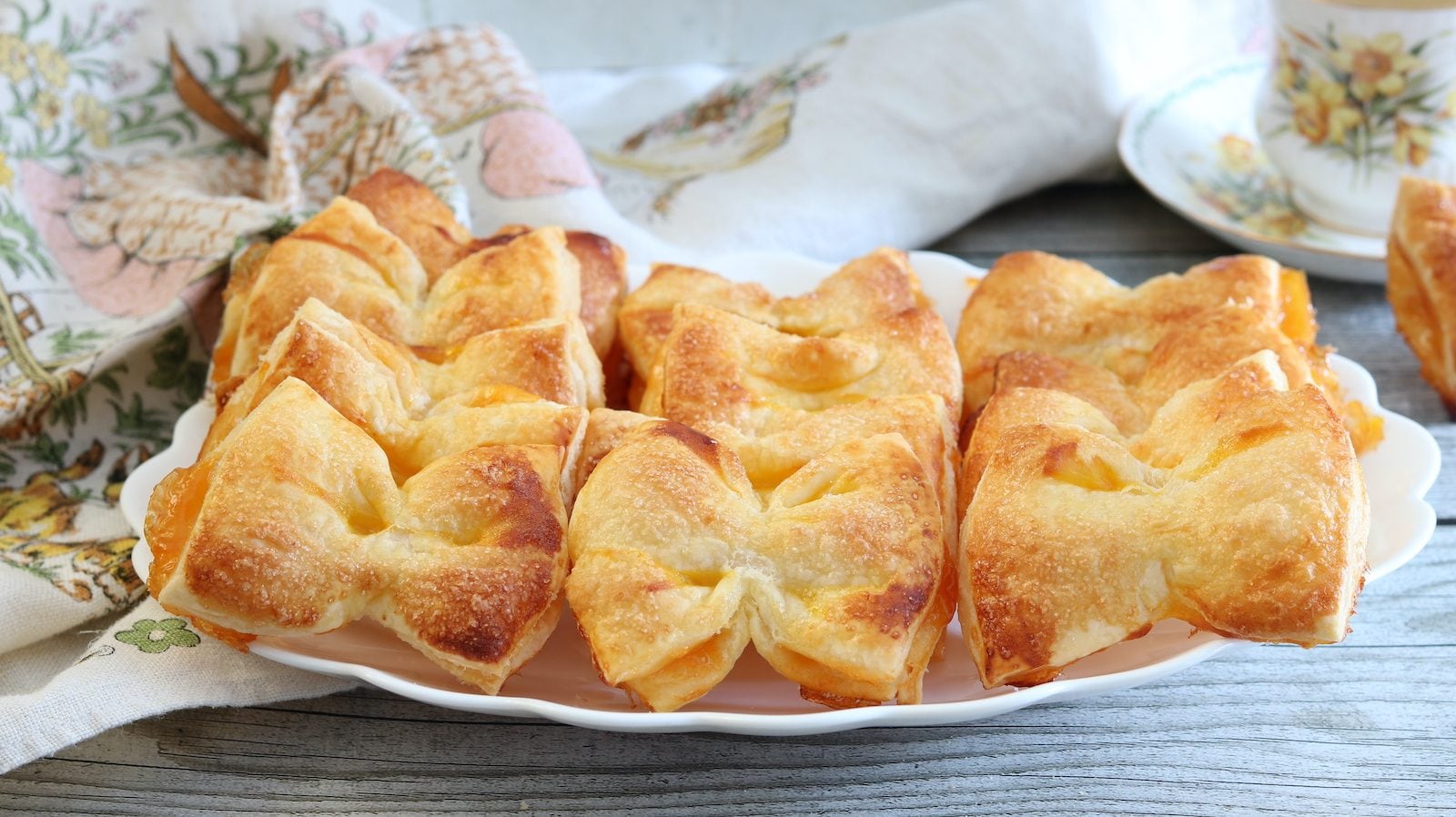 Flocos de massa folhada: a receita